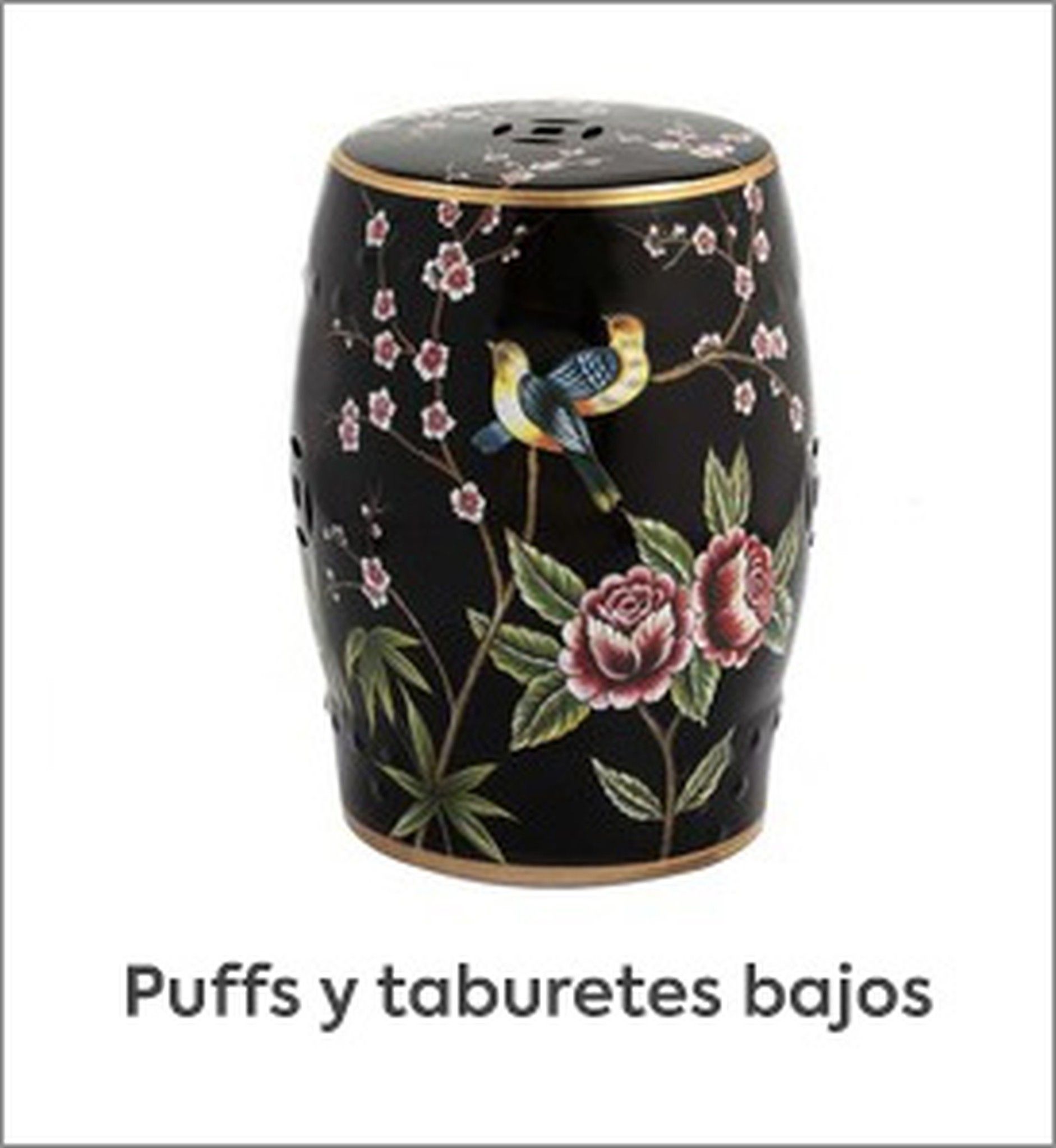 Rebajas Puffs y taburetes bajos QeChic