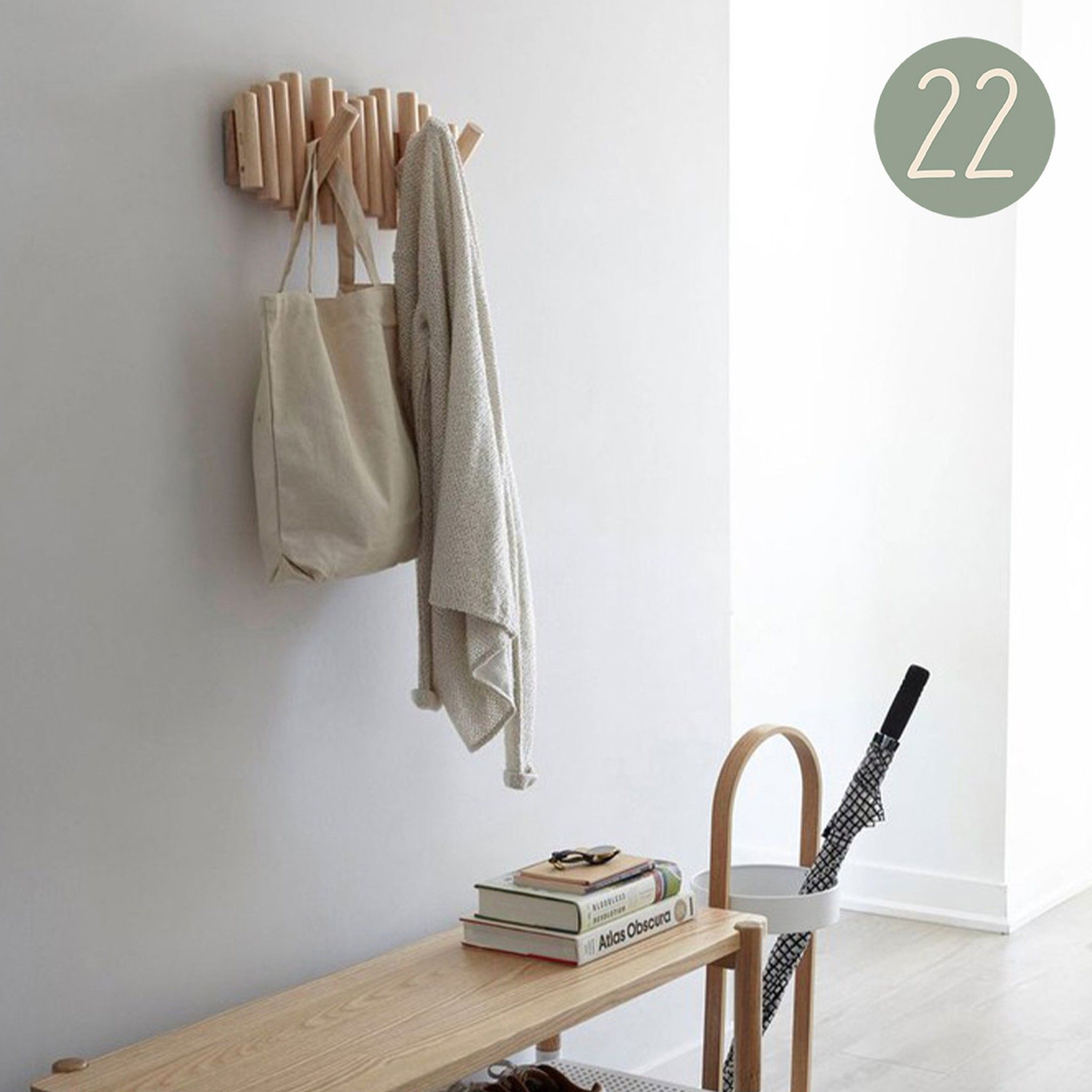 El calendario de adviento decorativo de QeChic muestra el día 22 una de las sorpresas más esperadas.