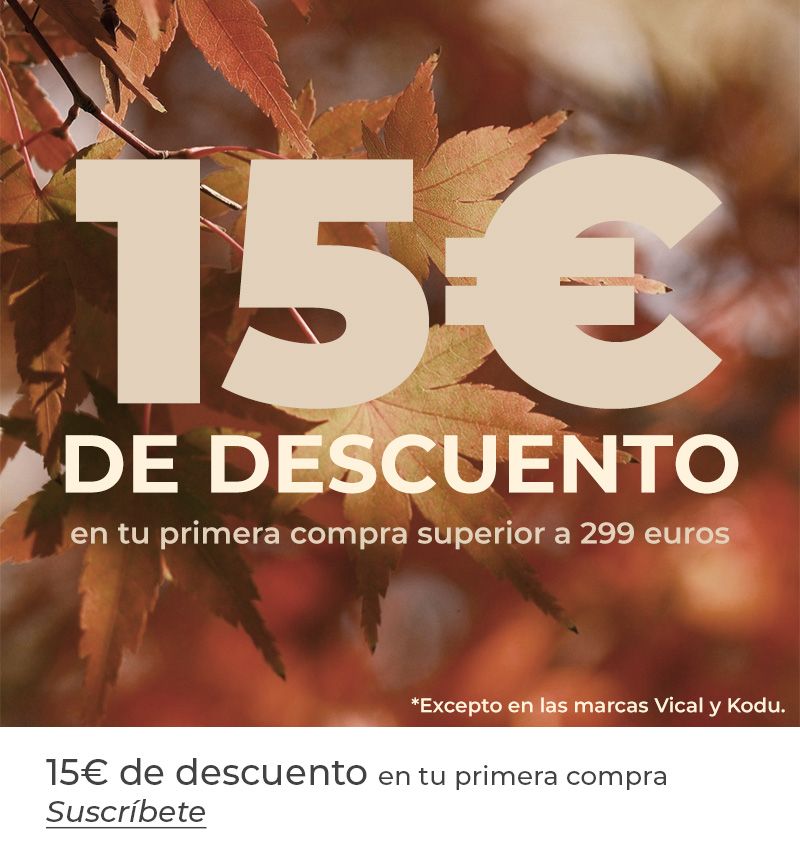 15€ de descuento