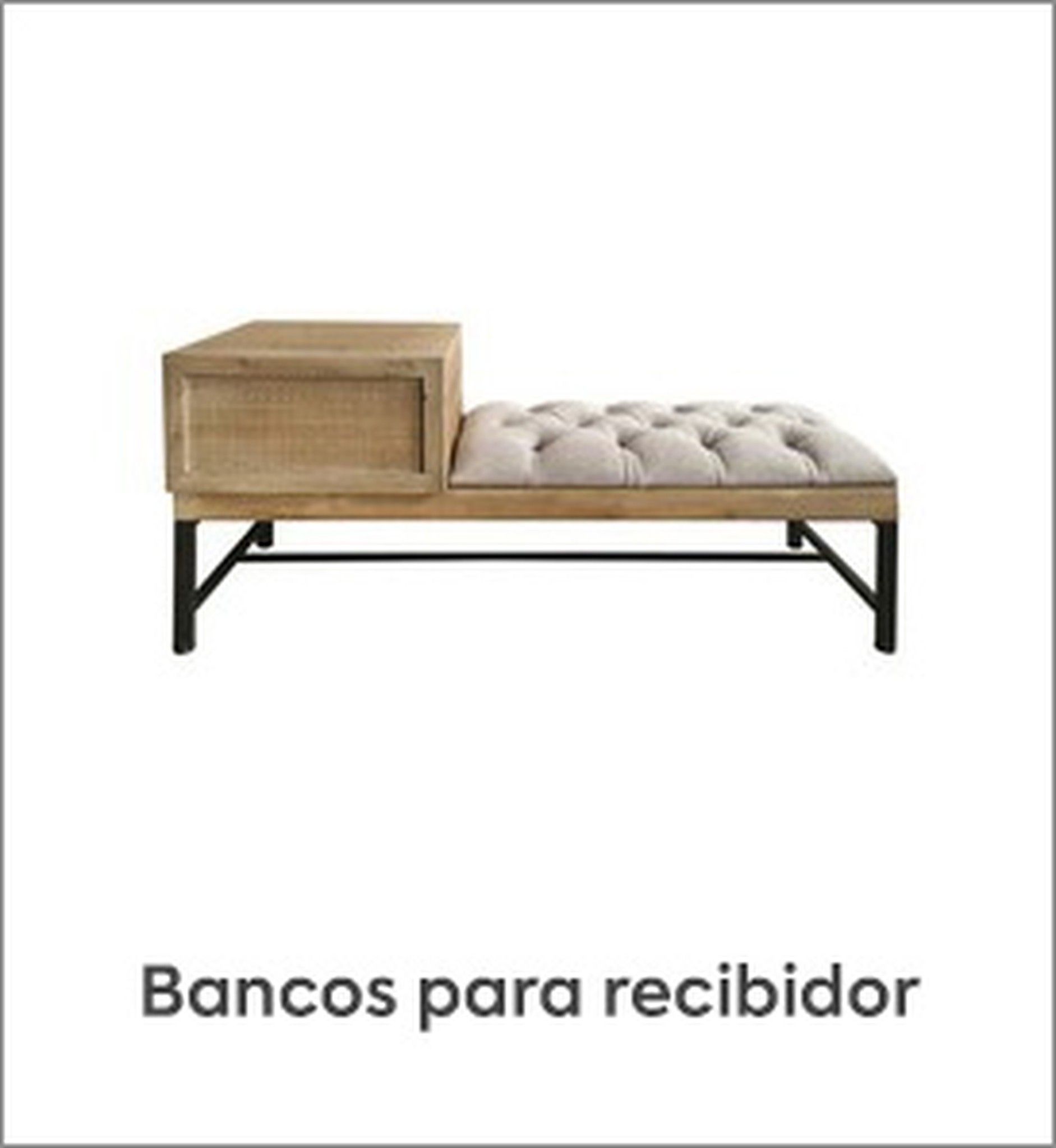 Rebajas Bancos para recibidor QeChic