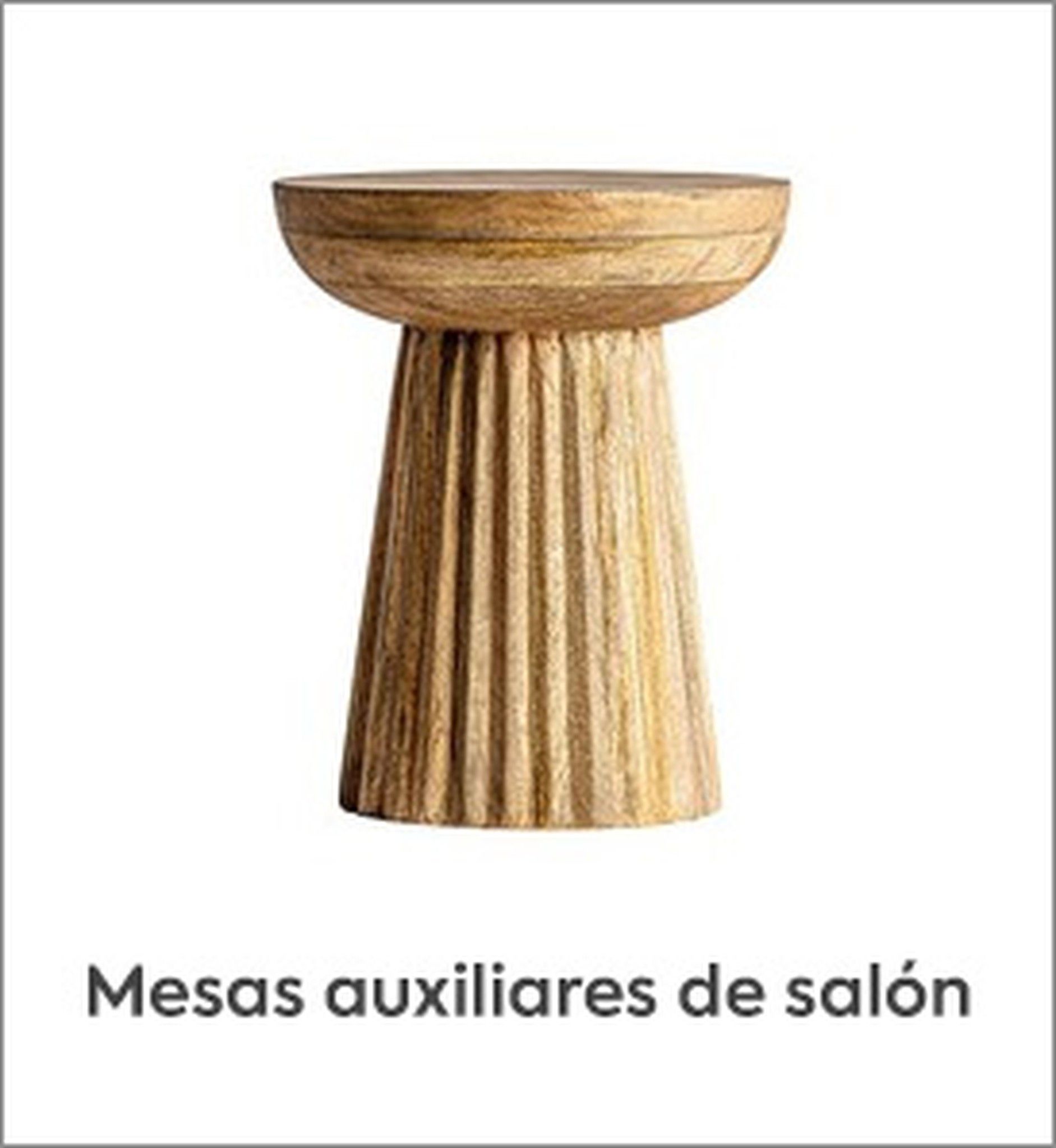Rebajas Mesas auxiliares de salón QeChic