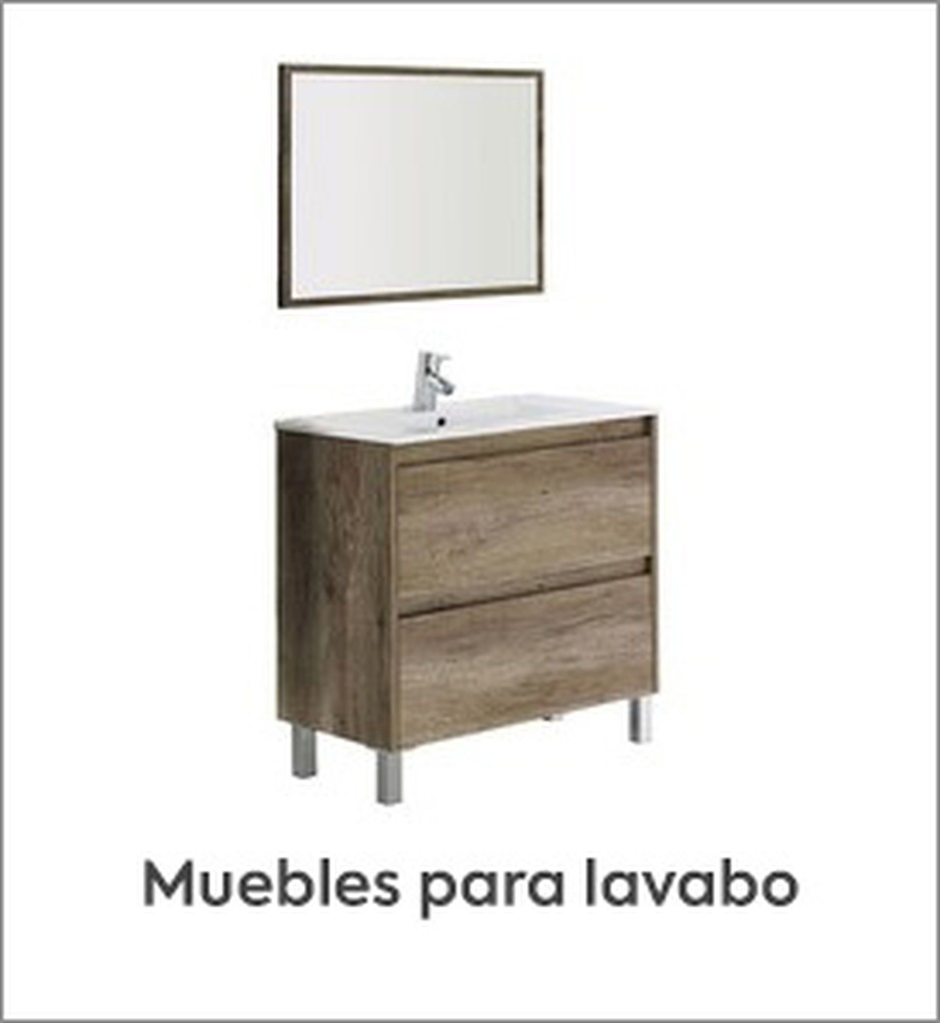 Rebajas Muebles para lavabo QeChic