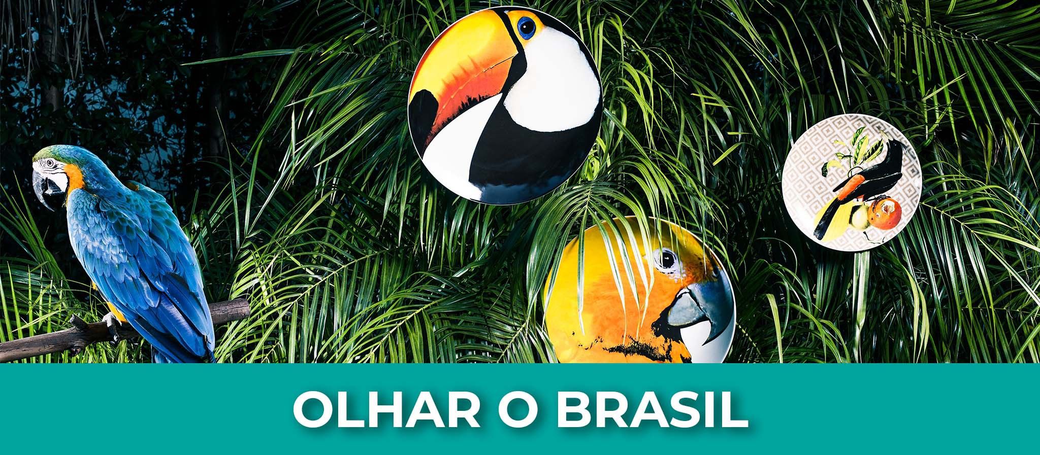 Menaje Olhar o Brasil de Vista Alegre