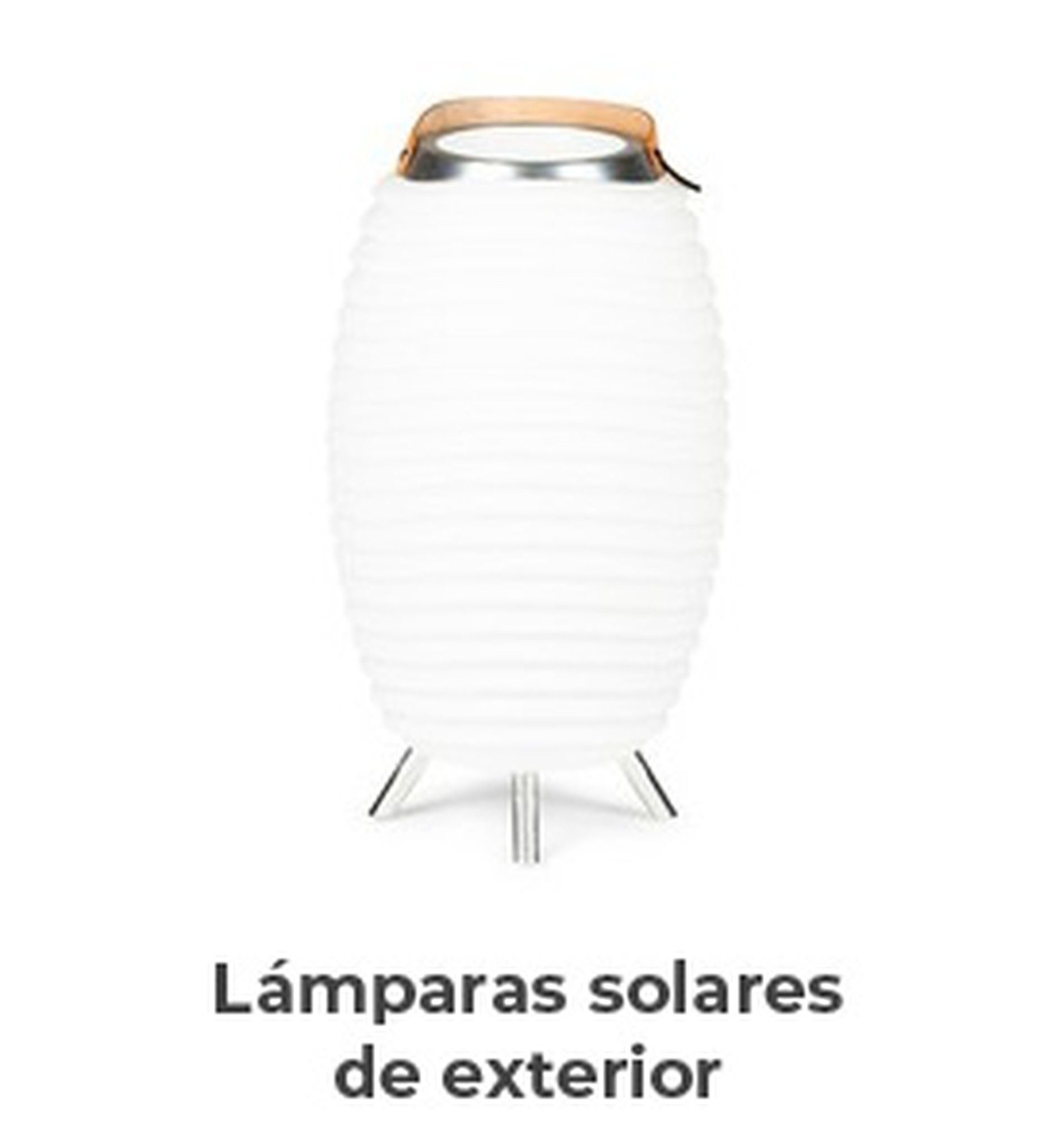 Rebajas Lámparas solares de exterior