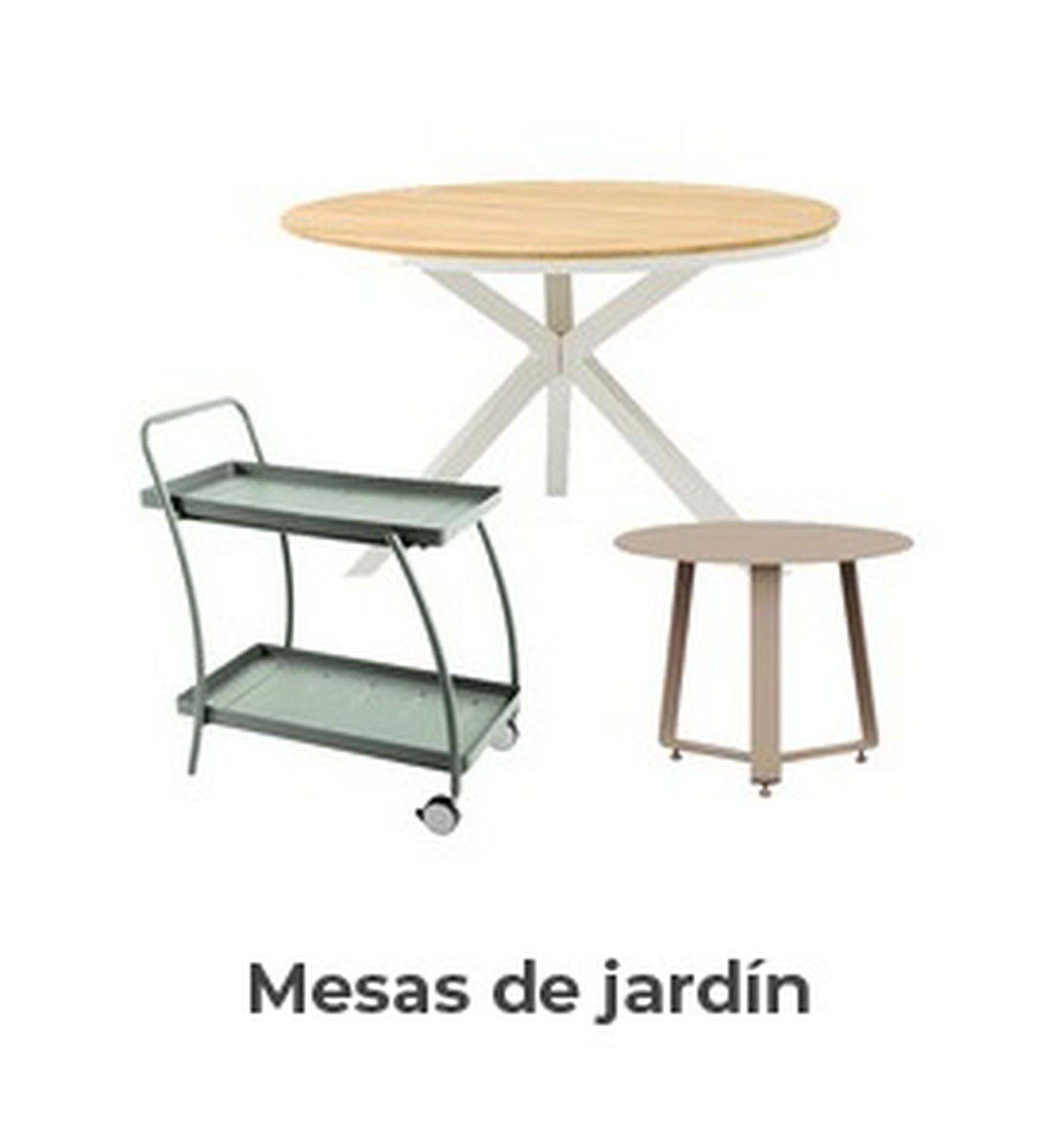 Rebajas Mesas de jardín