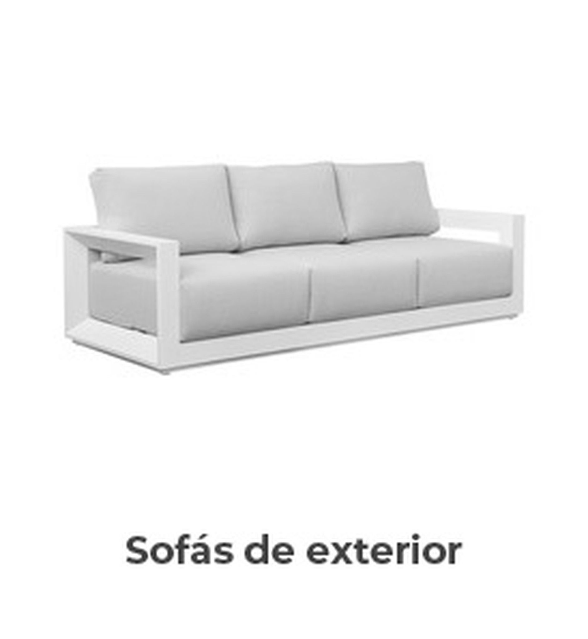 Rebajas Sofás de exterior