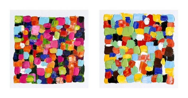 Decoración con cuadros abstractos. Ideas originales y atrevidas