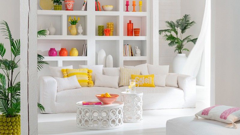 Cómo distribuir los muebles del salón según su forma