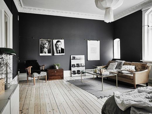 Decorazione in bianco e nero