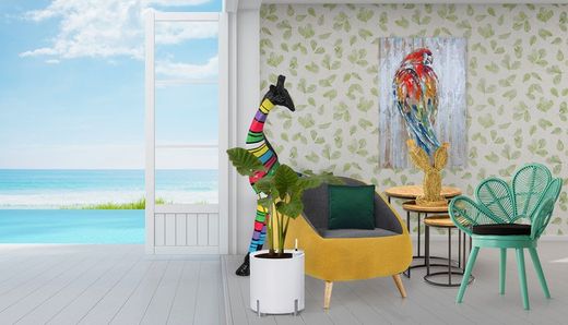 Τροπική διακόσμηση σε στιλ: μια διαμονή γεμάτη ζωή