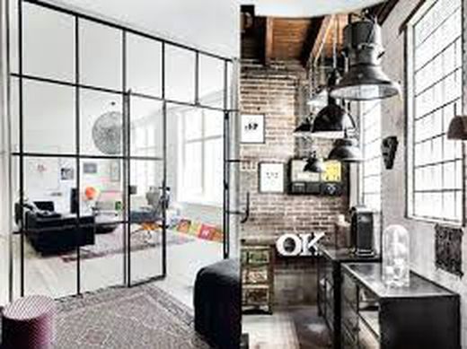 Βιομηχανική διακόσμηση στυλ