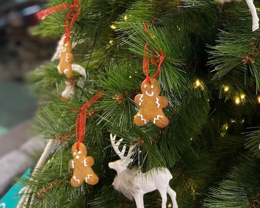 Decora tu árbol con las galletas de jengibre más deliciosas