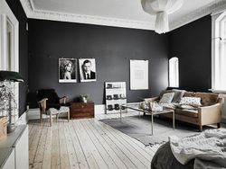 Decoración en blanco y Negro