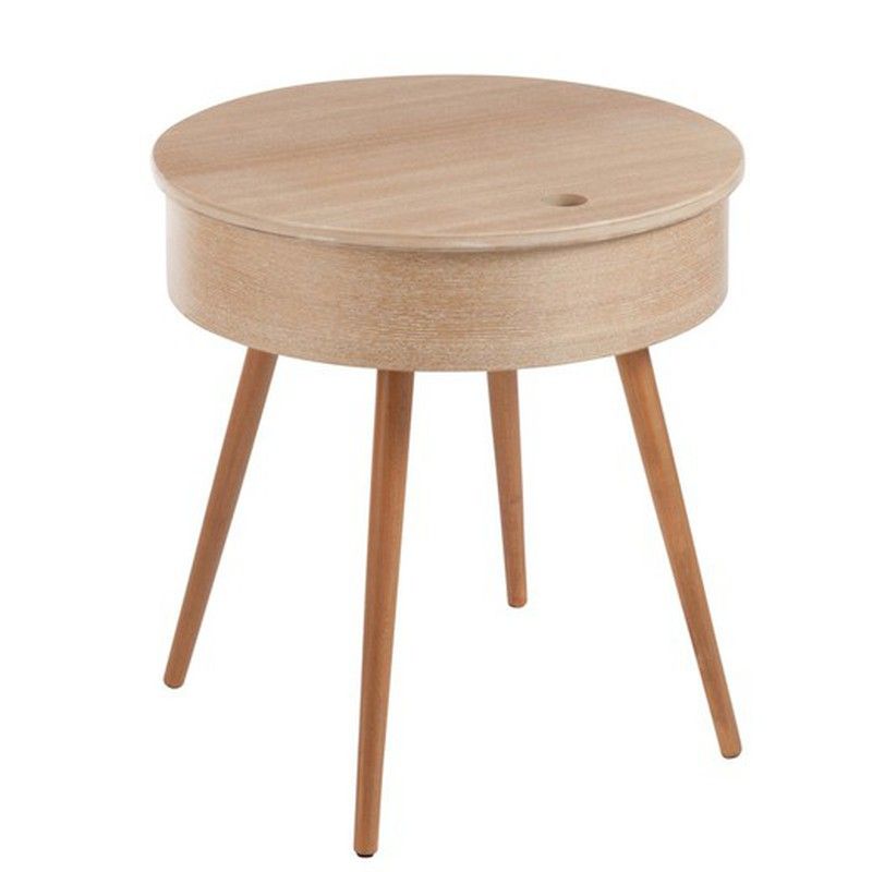 El diseño de la mesa auxiliar