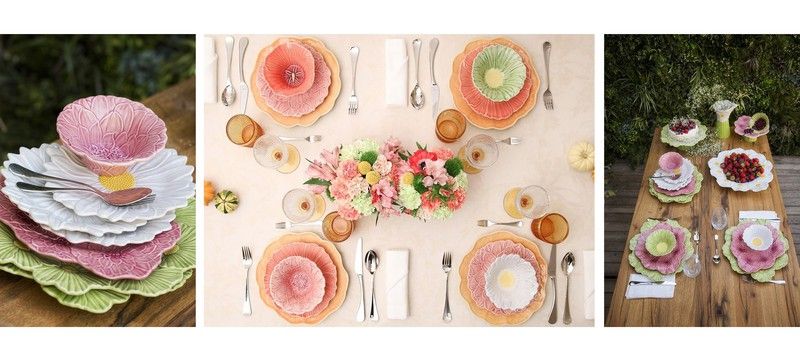 Vista a sua mesa com a adorável María Flor
