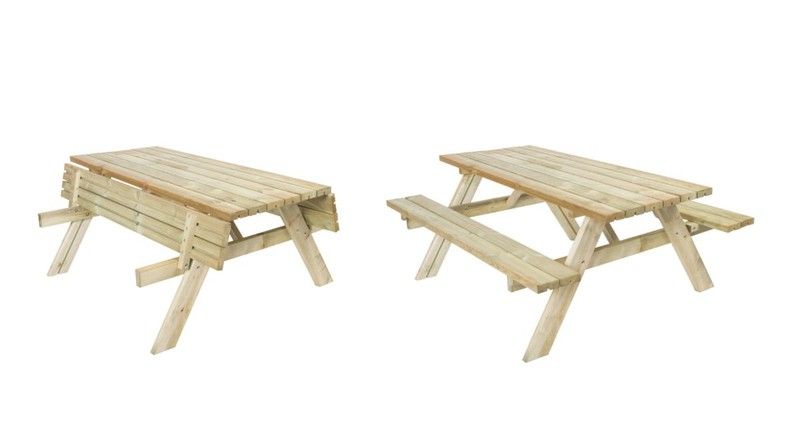 Con bancos abatibles