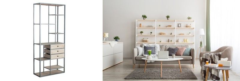 2. Resaltando las líneas rectas de tu hogar.