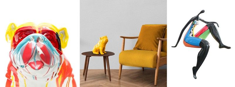 Los colores vivos alegran cualquier rincón