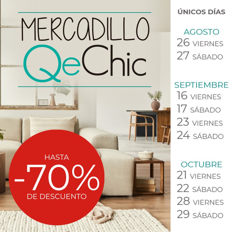 imagen mercadillo con hasta 70 por ciento de descuento