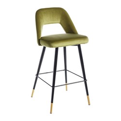 High upholstered stools
