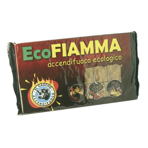 24 Pastillas de encendido de madera y cera | EcoFiamma