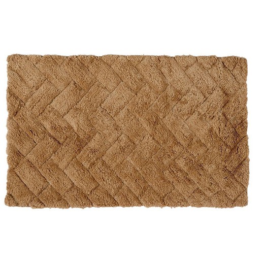 Tapis de bain Bricks Beige, 50x80cm