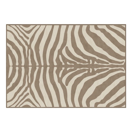 Viscose rug in brown, 300 x 200 x 1 cm | brais