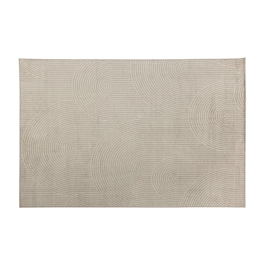 Viskose- und Chenille-Teppich in Beige, 300 x 200 x 1 cm | Daniella