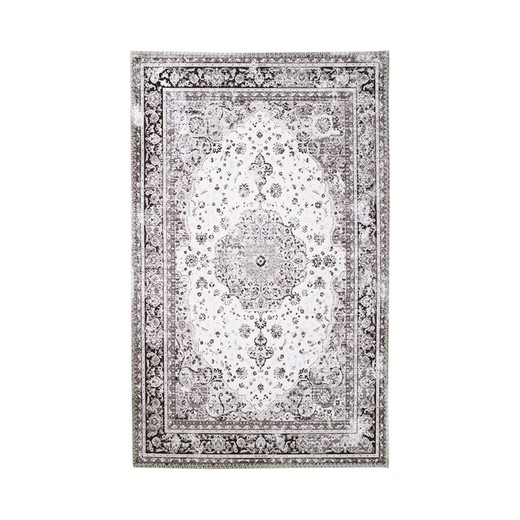 Alfombra rectangular de chenilla en beige, 230 x 160 x 1 cm | Havana