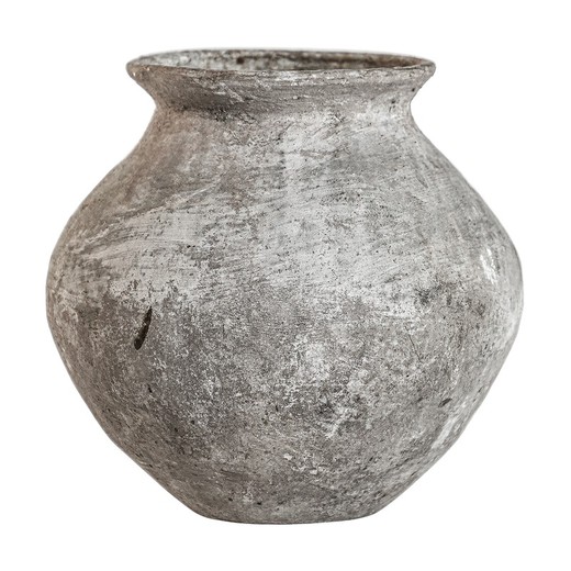 Krisse terracotta amphora in natural, 30 x 30 x 30 cm