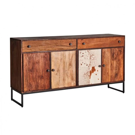 Brown Texas Mango Wood Sideboard, 172x45x91cm