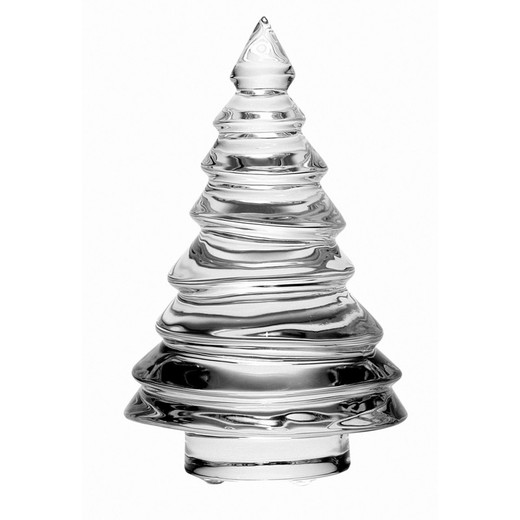 Árbol de Navidad de cristal transparente, Ø 9 x 12,1 cm | Natal