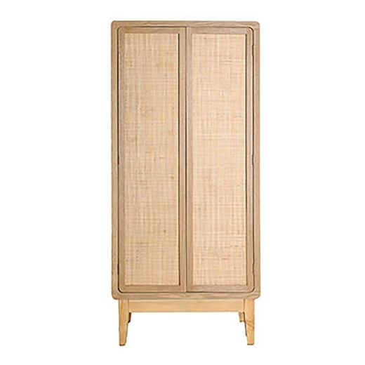 Armario de madera de abeto en natural, 80 x 52 x 172 cm | Doazit