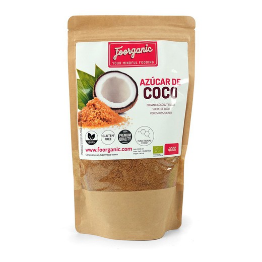 Azúcar de coco ECO, 400 gr