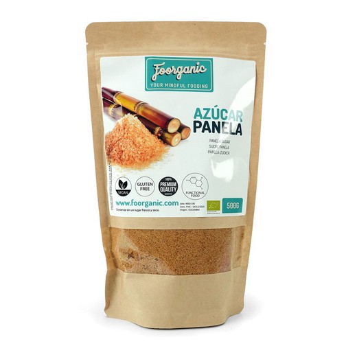 Organic panela sugar, 500 gr