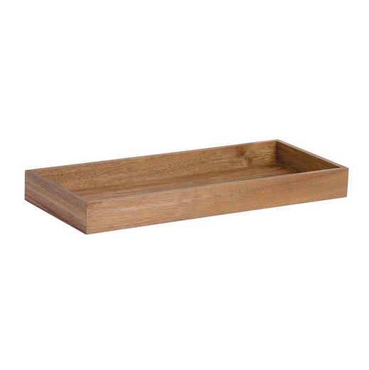 Plateau en bois naturel, 40 x 17 x 4 cm | Acacia