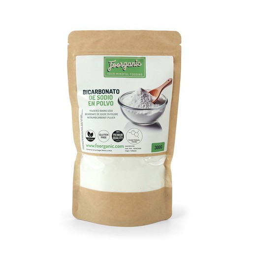 Bicarbonate de soude en poudre, 300 gr