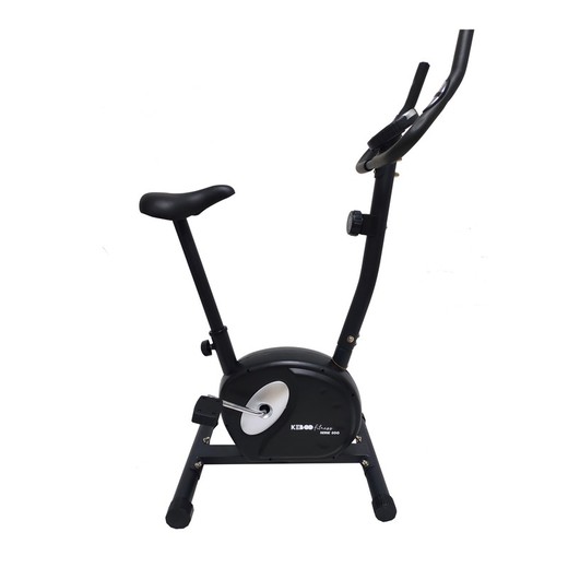 Magnetic exercise bike with heart rate monitor on handlebars and LCD screen | Keboo Series 500