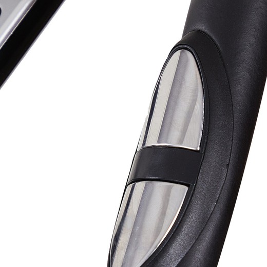 Bicicleta Estática Keboo Serie 700 Magnética con Pulsómetro de Manillar, 8  Niveles, Asiento y Manillar Ajustables y Pantalla LCD — PoolFunStore