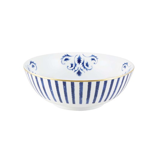 Bowl 18 porcelain Transatlântica, Ø18x6.4 cm