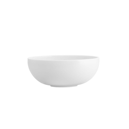 Porcelain cereal bowl Domo Whité, Ø12x4.8 cm