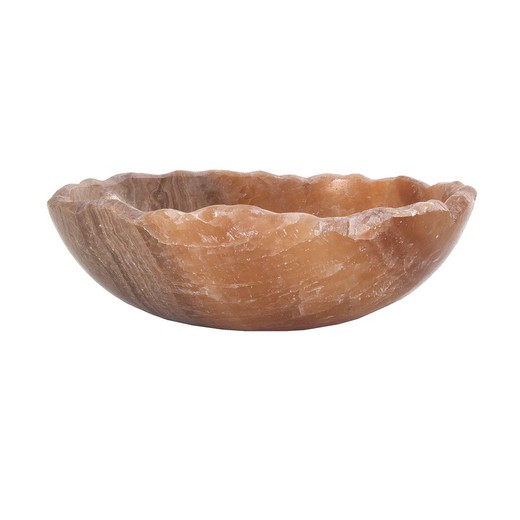 Brown Onix Bowl, Ø40x10cm