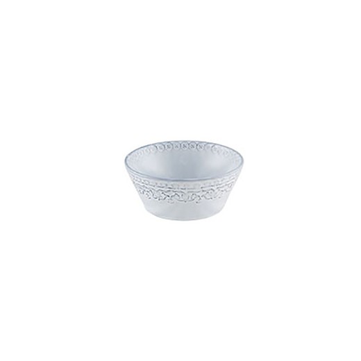 Small bowl made of antique white earthenware, 12.3 x 12.3 x 5.5 cm | Rua Nova