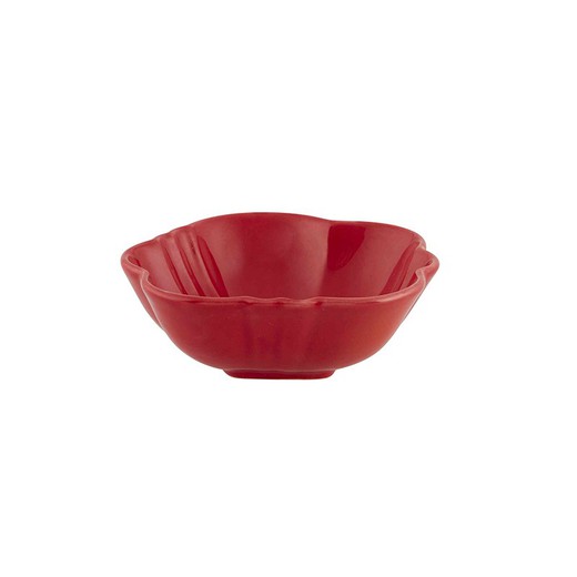 Small red earthenware bowl, 13.1 x 13.1 x 6 cm | Tomato