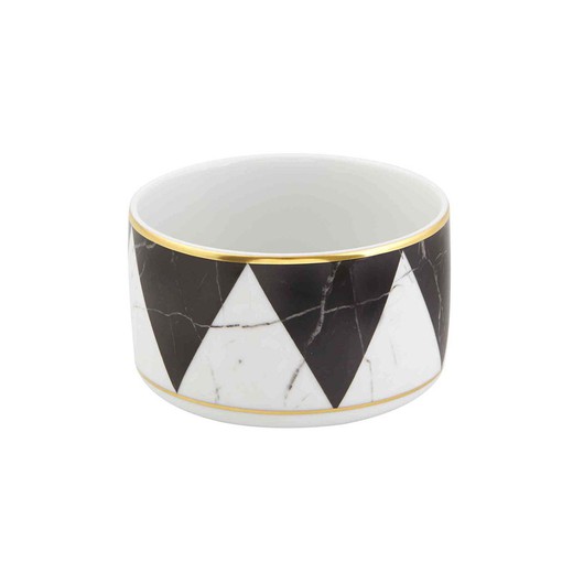 Carrara porcelain sauce bowl, 8.9x5.9 cm