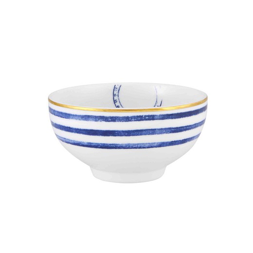 Transatlântica porcelain vegetable bowl, Ø10.4x5.4 cm