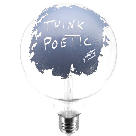 Lampadina LED Think Poetic Designer, attacco E27