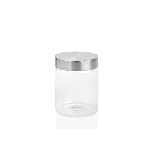 Glass Jar Metallic Lid 700 M