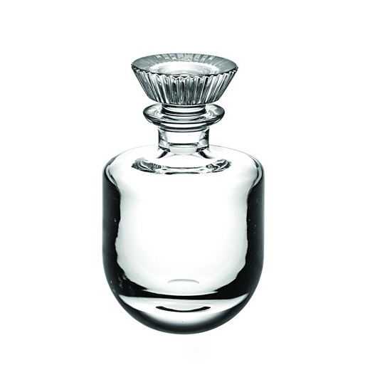 Transparente Whiskyflasche aus Glas, Ø 13,2 x 22 cm | Königliches Kasino