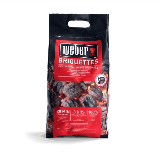 Briquetes de carvão Weber 1,4 kg